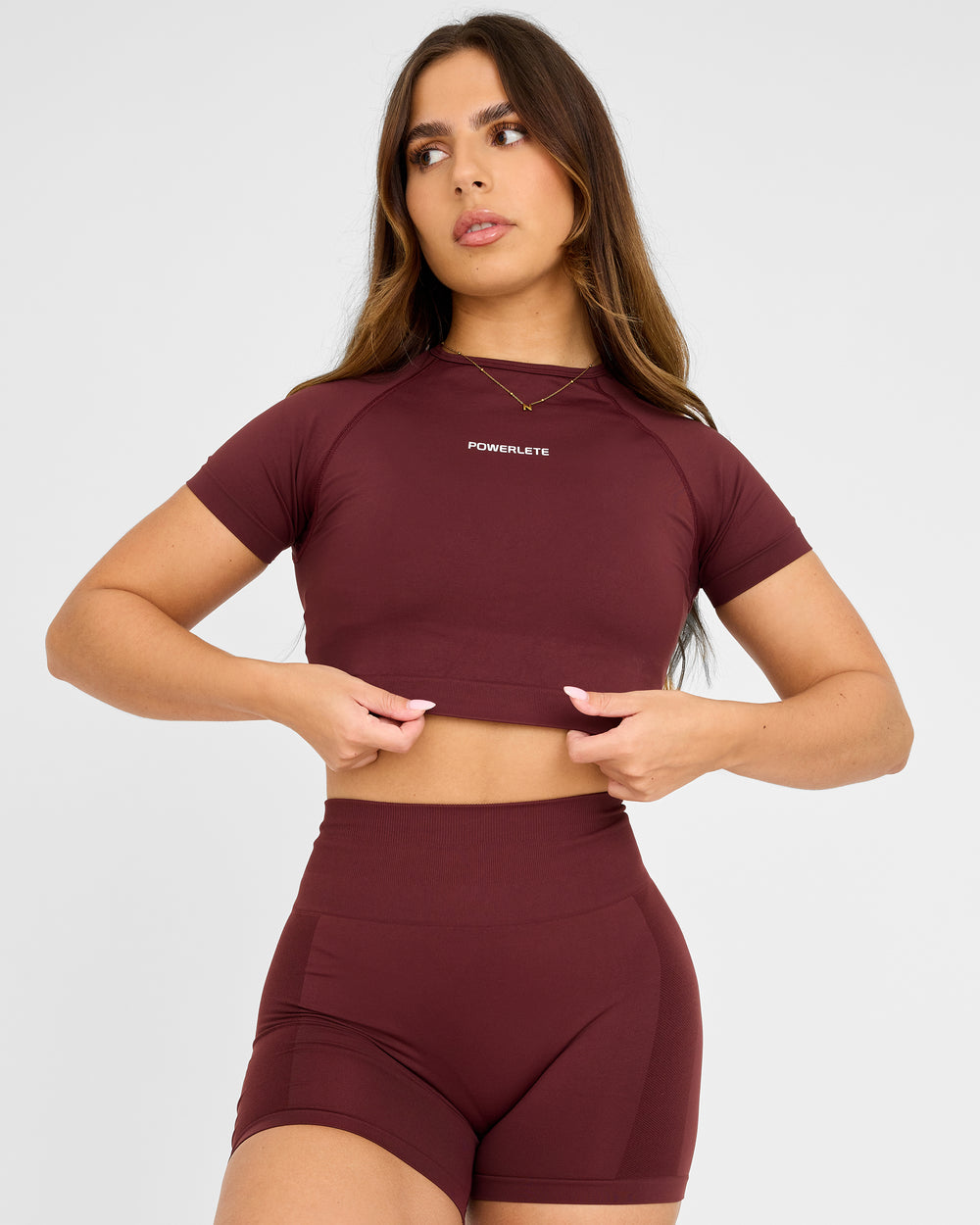 Evolve Nahtloses SS Crop Top