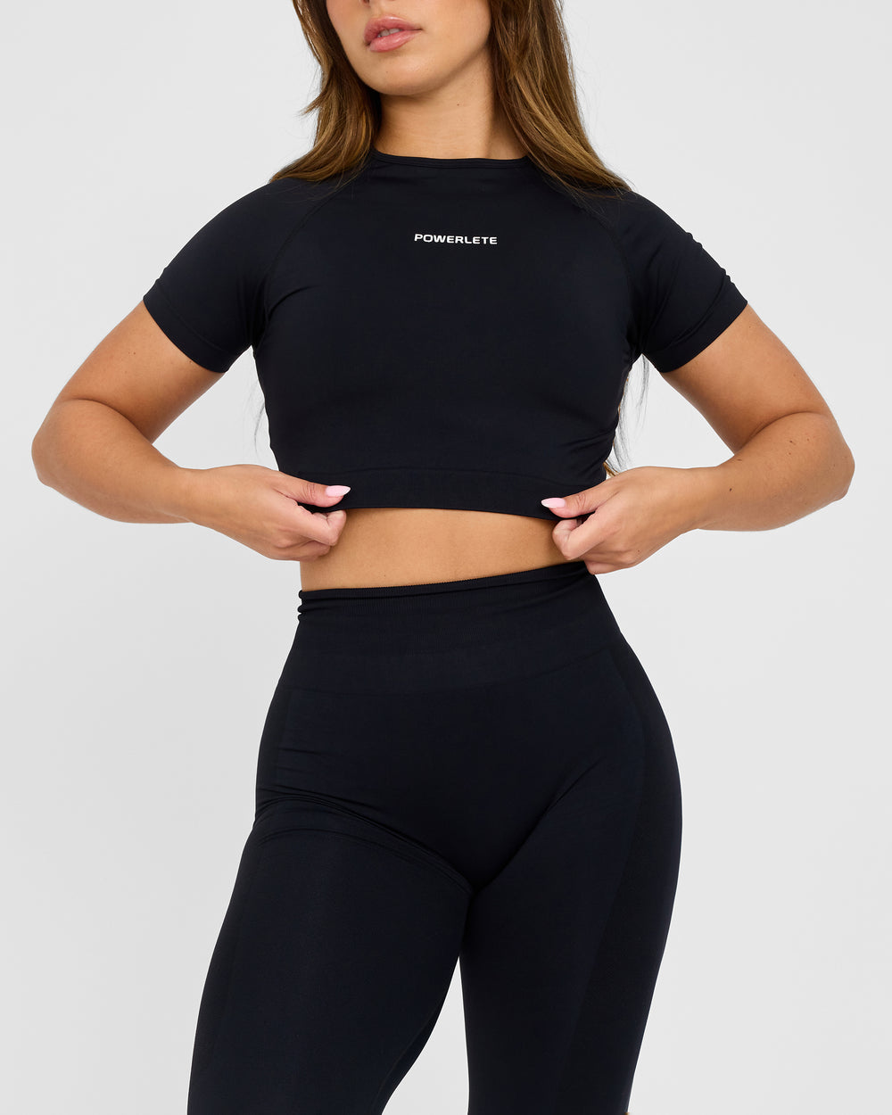 Evolve Sømløs SS Crop Top