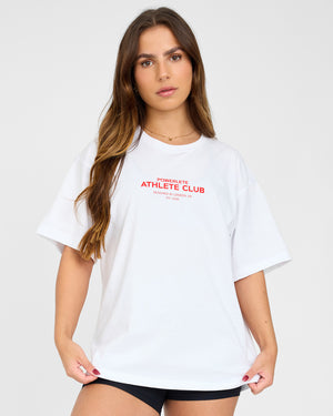 Athlete Club T-Shirt in Übergröße