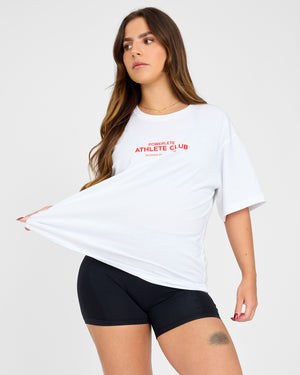 Athlete Club T-Shirt in Übergröße