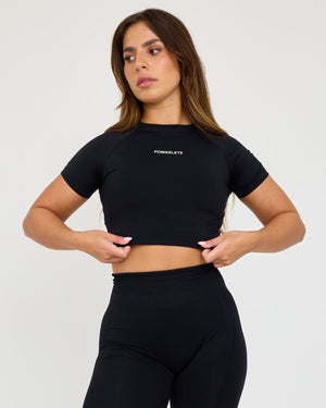 Evolve Seamless SS Crop Top