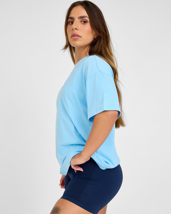 Übergroßes Athlete Club-T-Shirt