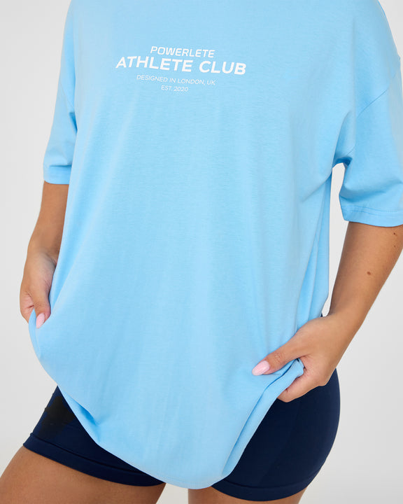 Übergroßes Athlete Club-T-Shirt - hover image