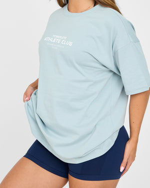 Athlete Club överdimensionerad T-shirt