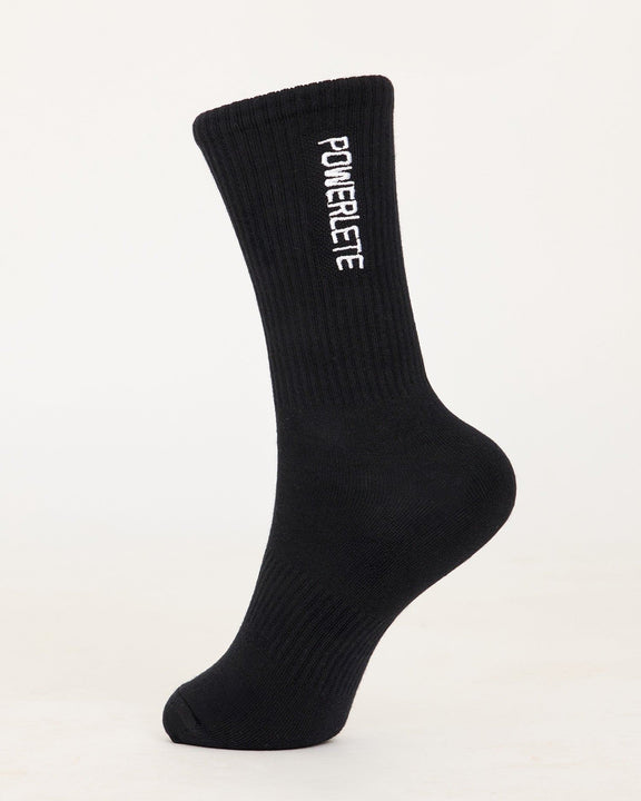 Premium bestickte Crew-Socken